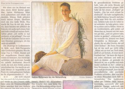 Rheinpfalz (Wochenblatt) Titelseite 2004